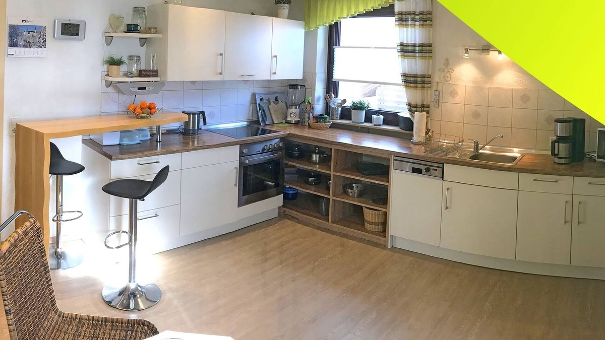 Burgbernheim Apartment | Hochwertige Ferienwohnung mit großem Balkon, kostenfreies WLAN, komplett ausgestattete Küche
