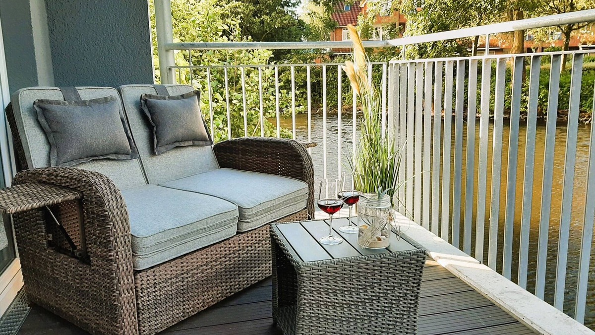 Schillig Apartment | Hochwertige Ferienwohnung, Sauna, Südl. Graftlage, Großer Balkon, Strandnah
