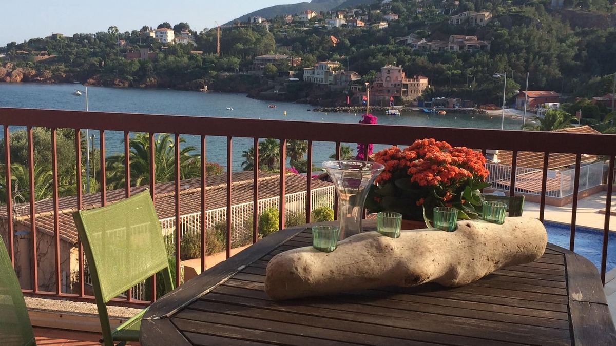 Espero-Pax Apartment | Holiday Apartment with garden and swimming pool seaside - Théoule-sur-Mer