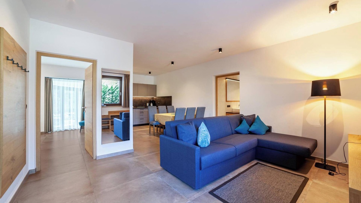 Saltusio Apartment | Holiday Apartment "Camping Passeier Garten" with Mountain View, Pool, Sauna & Wi-Fi