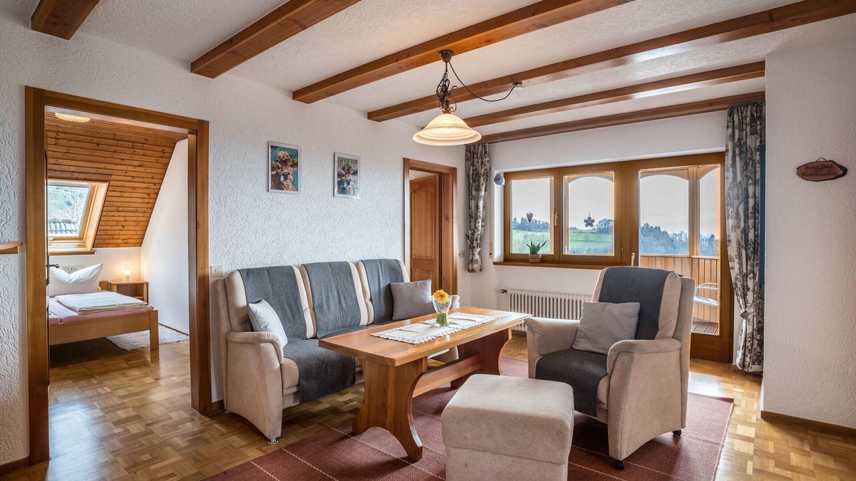 Sasbachwalden Apartment | Holiday Apartment "Adlerhorst" with Shared Terrace, Balcony & Wi-Fi