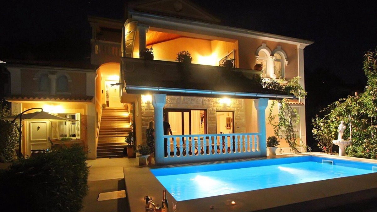 Lovran Apartment | Holiday apartment mit Terrasse und Pool