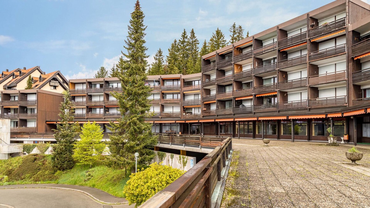 Schonach im Schwarzwald Apartment | Holiday Apartment "Terrassenpark Schonach App 161" with Mountain View, Balcony & Wi-Fi