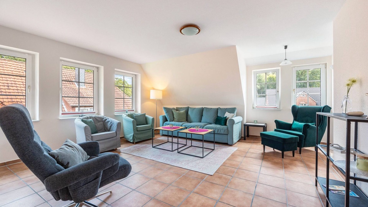 Undeloh Apartment | Holiday Apartment 'Wacholder 3' with Balcony and Wi-Fi