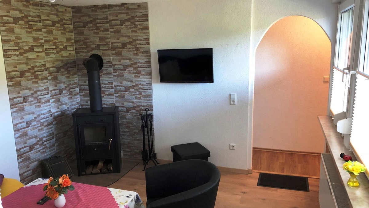Tanne House | Holiday bungalow in south facing with fireplace and valley view in the middle of the resin