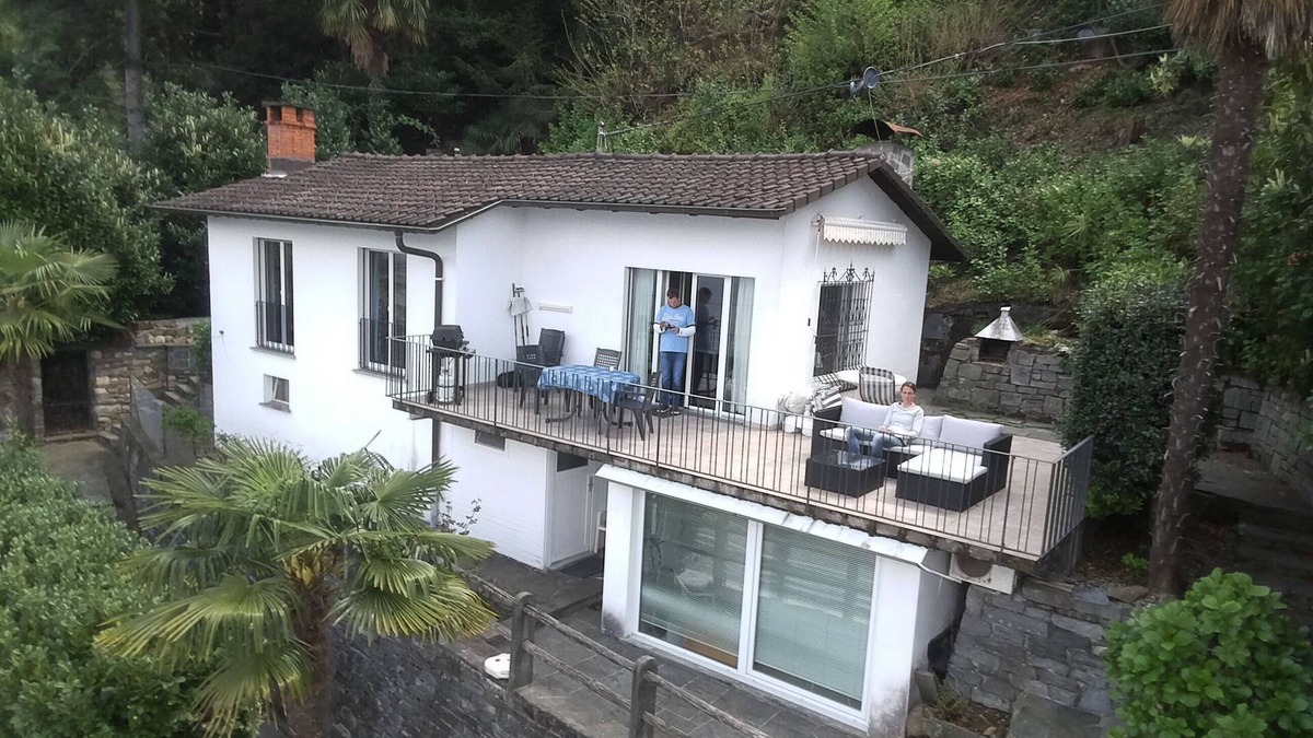 Piazzogna House | Holiday cottage Casa Media - Panorama by Lake Maggiore, Perfect Lakeside Retreat