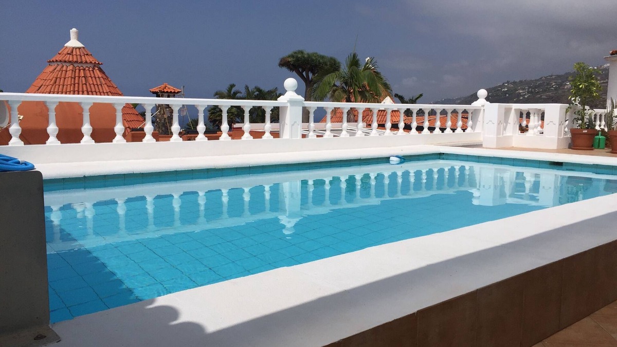 La Victoria de Acentejo House | Holiday house with heated, private pool (> 26 °) and sea view for 1-6 persons