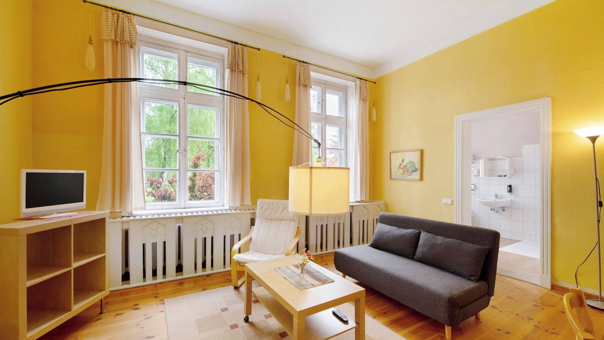 Krakow am See Apartment | Holiday flat 'Holiday flat 1 - barrier-free' with communal garden