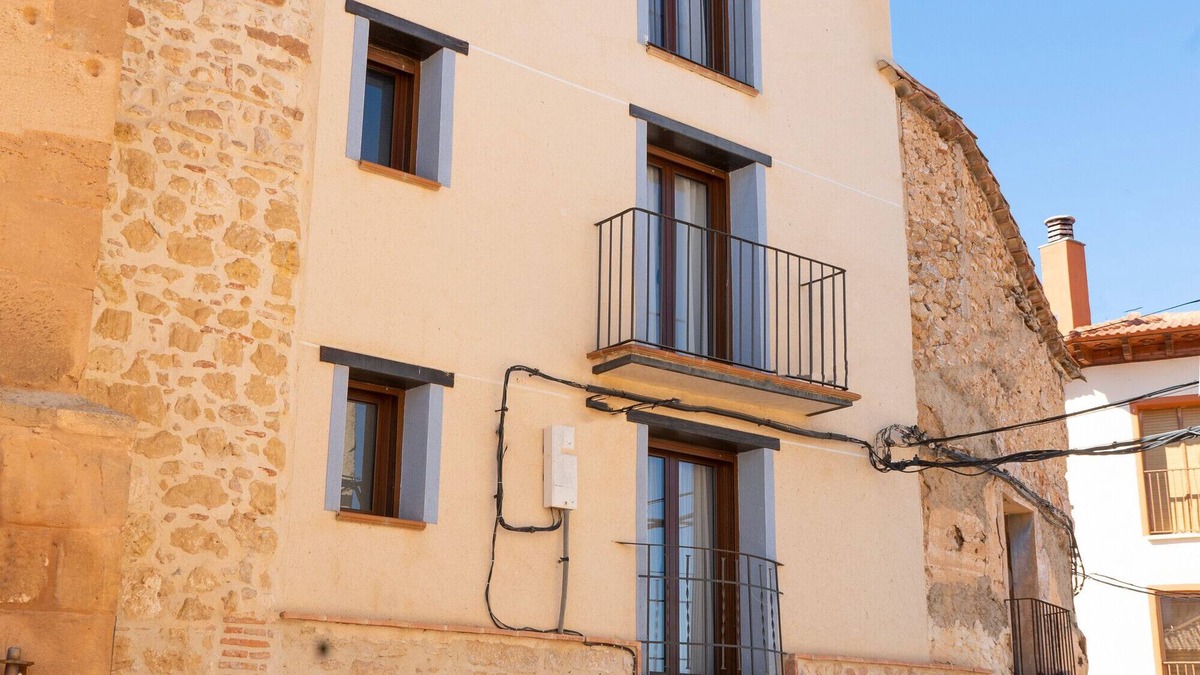 La Mata de los Olmos House | Holiday Home 'El Morral' with Balcony