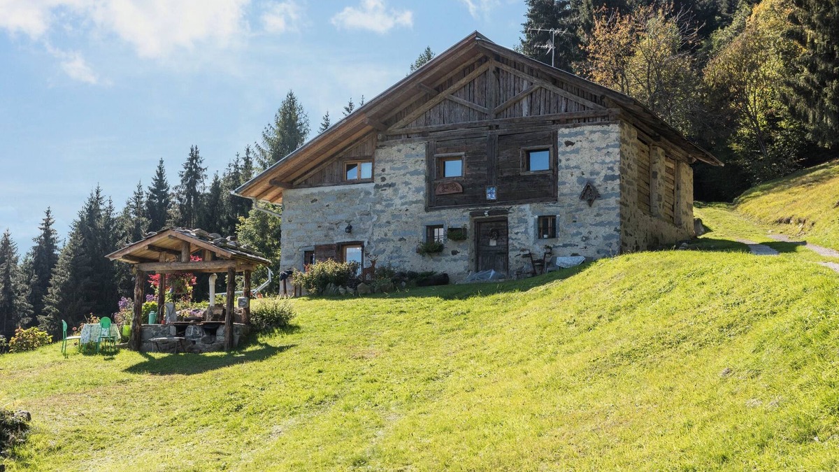 Porte di Rendena House | Holiday Home “Baita dai Cotai” in Fantastic Scenery with Mountain View