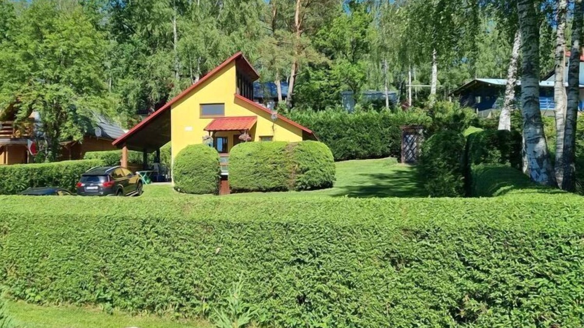 Insko House | Holiday Home by Lake Ińsko with Free Boat