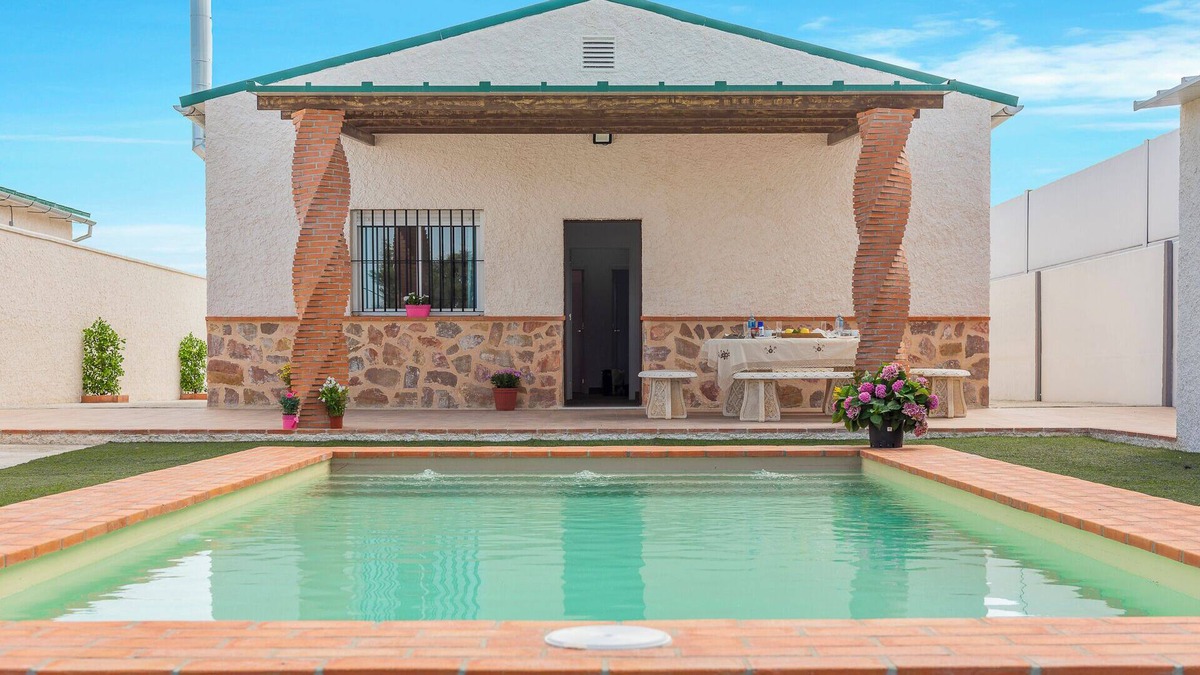 La Lantejuela House | Holiday Home "Casa Rural Maria" with Private Pool, Private Terraces & Wi-Fi