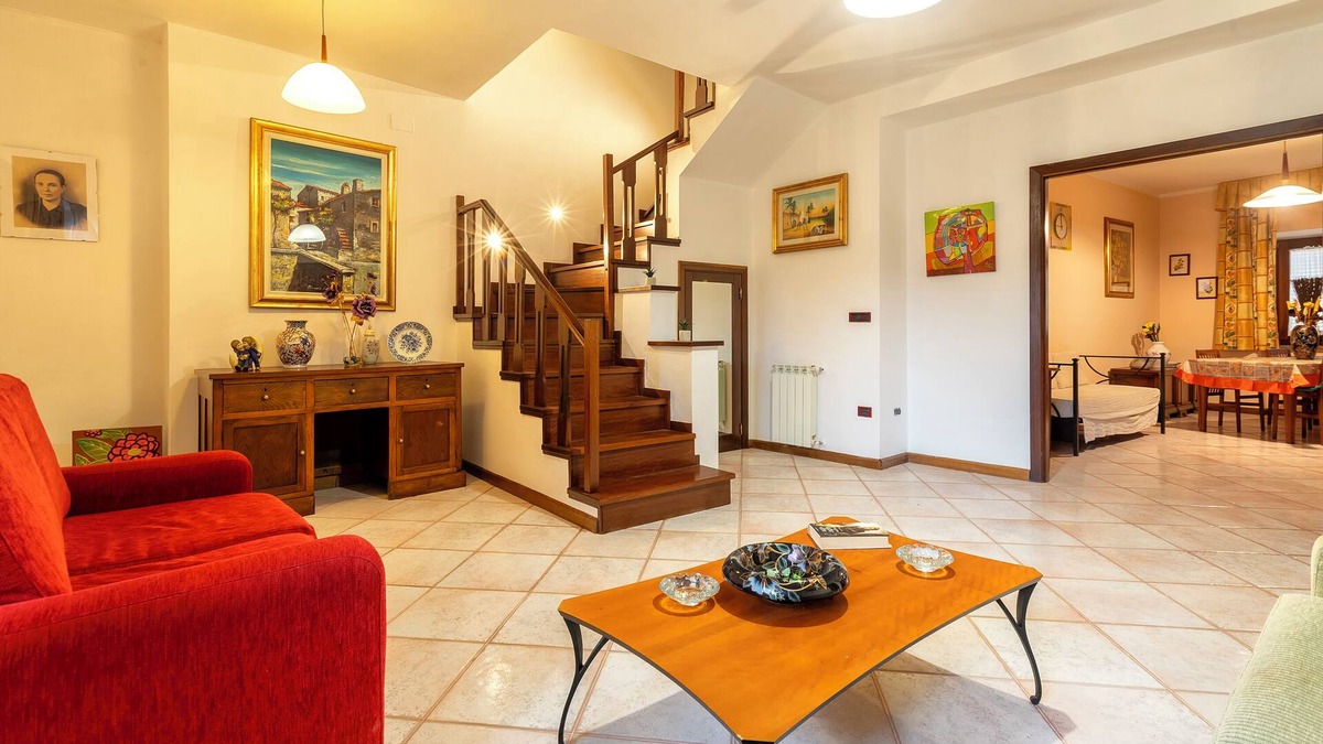 Giave House | Holiday Home 'Delle Fate' with Mountain View, Private Garden and Air Conditioning