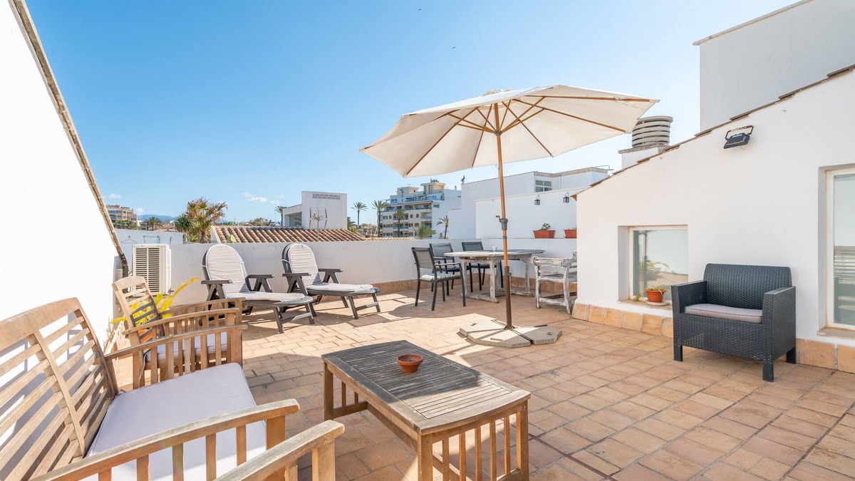 Puerto Maritimo House | Holiday Home "Can Marineta" in the Port of Portixol in Palma With Solarium