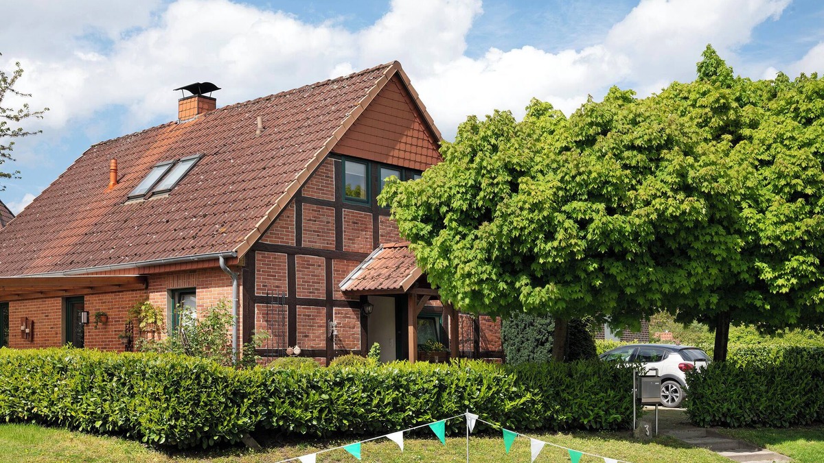 Colnrade House | Holiday Home 'Ferienhaus Thomas' with Shared Terrace, Shared Garden and Wi-Fi