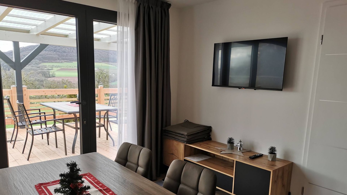 Wartmannsroth House | Holiday home in nature with a large terrace and a wide view.