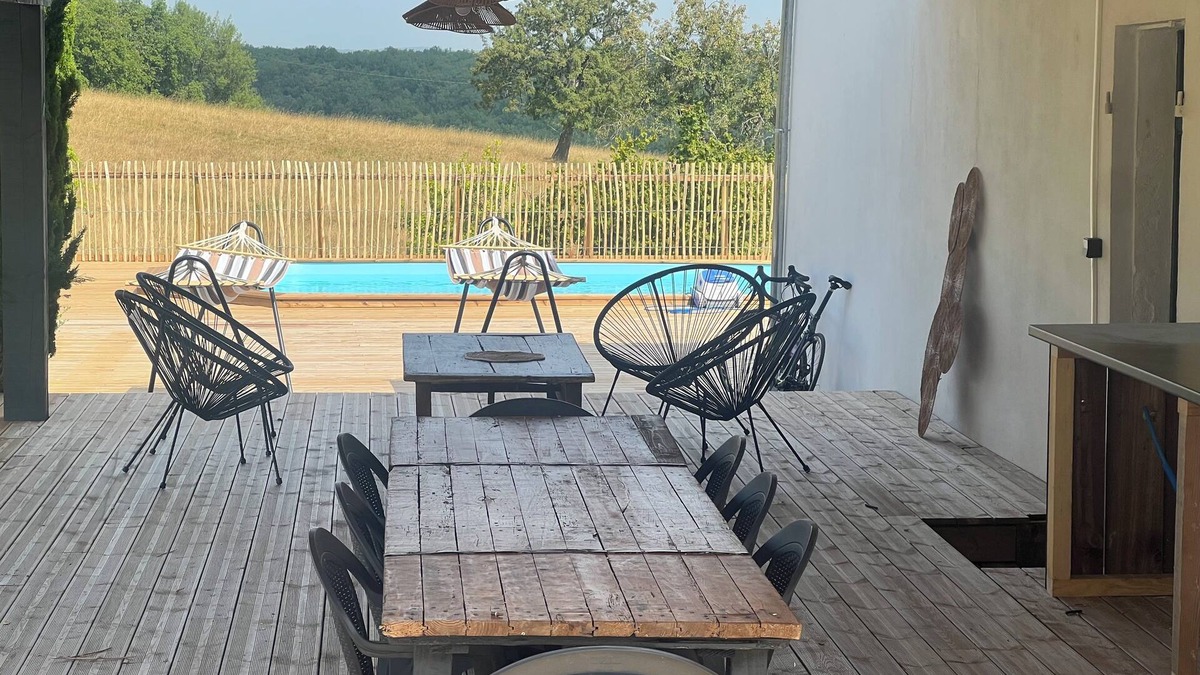 Monflanquin House | Holiday home in the countryside, private swimming pool not overlooked, peace and quiet guaranteed
