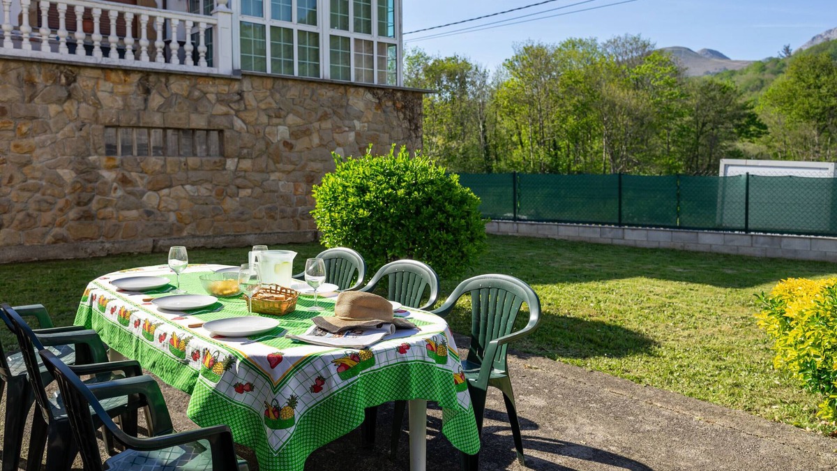 Villamayor House | Holiday Home "La Buhardilla de Solavega" with Mountain View, Private Terrace & Wi-Fi