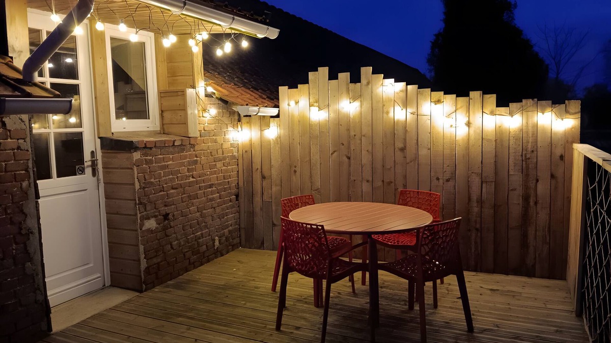 Franleu House | Holiday Home 'La Pause Picarde - Baie De' with Private Terrace, Shared Garden and Wi-Fi