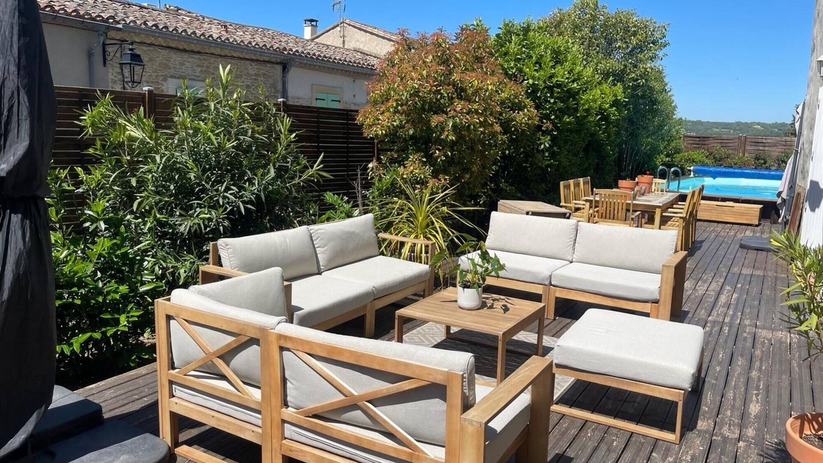 Soupex House | Holiday Home 'Villa Avec Piscine Soupex' with Private Pool, Private Terrace and Wi-Fi