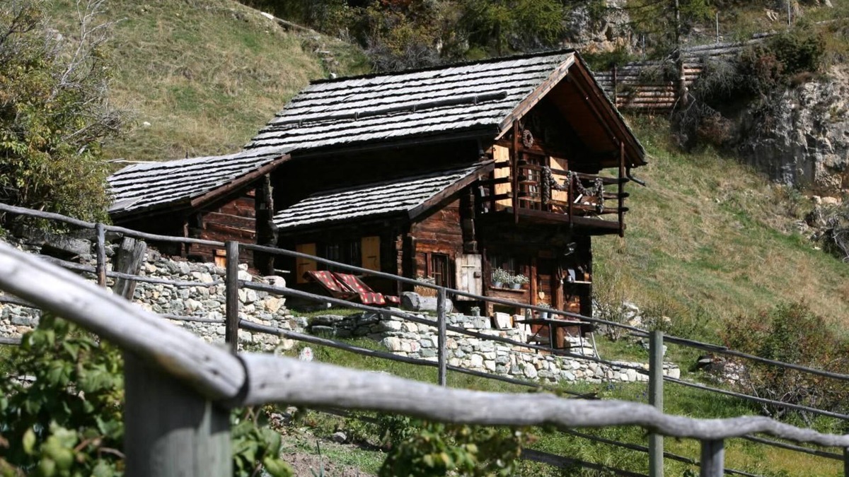 Chandolin Ski Chalet | Holiday house Ayer for 1 - 2 persons with 1 bedroom - Hut