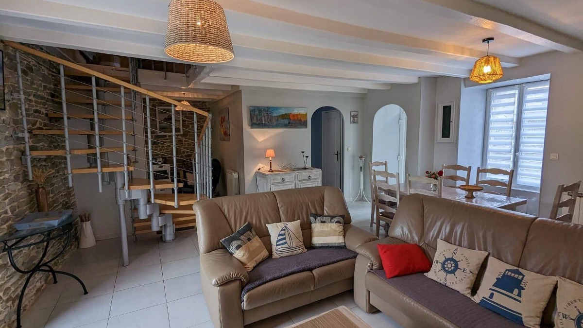 Courtils House | Holiday house Courtils for 1 - 5 persons with 3 bedrooms - Holiday house