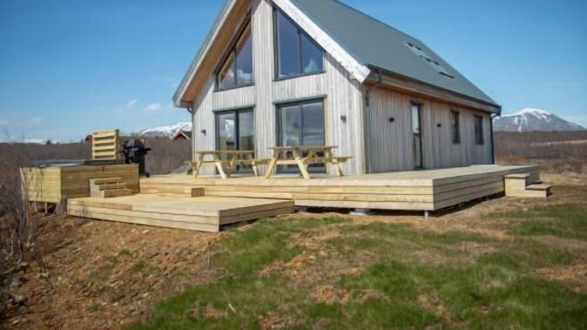 Blaskogabyggd House | Holiday house Geysir for 1 - 8 persons with 3 bedrooms - Holiday home