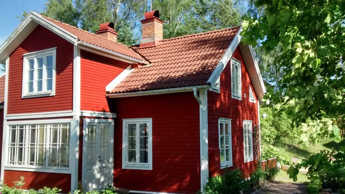 Lonneberga House | Holiday house in Lönneberga on the river near Vimmerby up to 10 persons - Haus Oskarslund