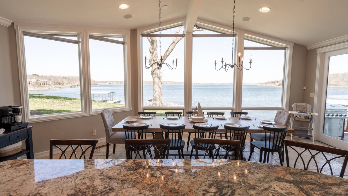 Eucha House | Holidays with us means room for everyone! Waterfront in Drowning Creek w/Dock