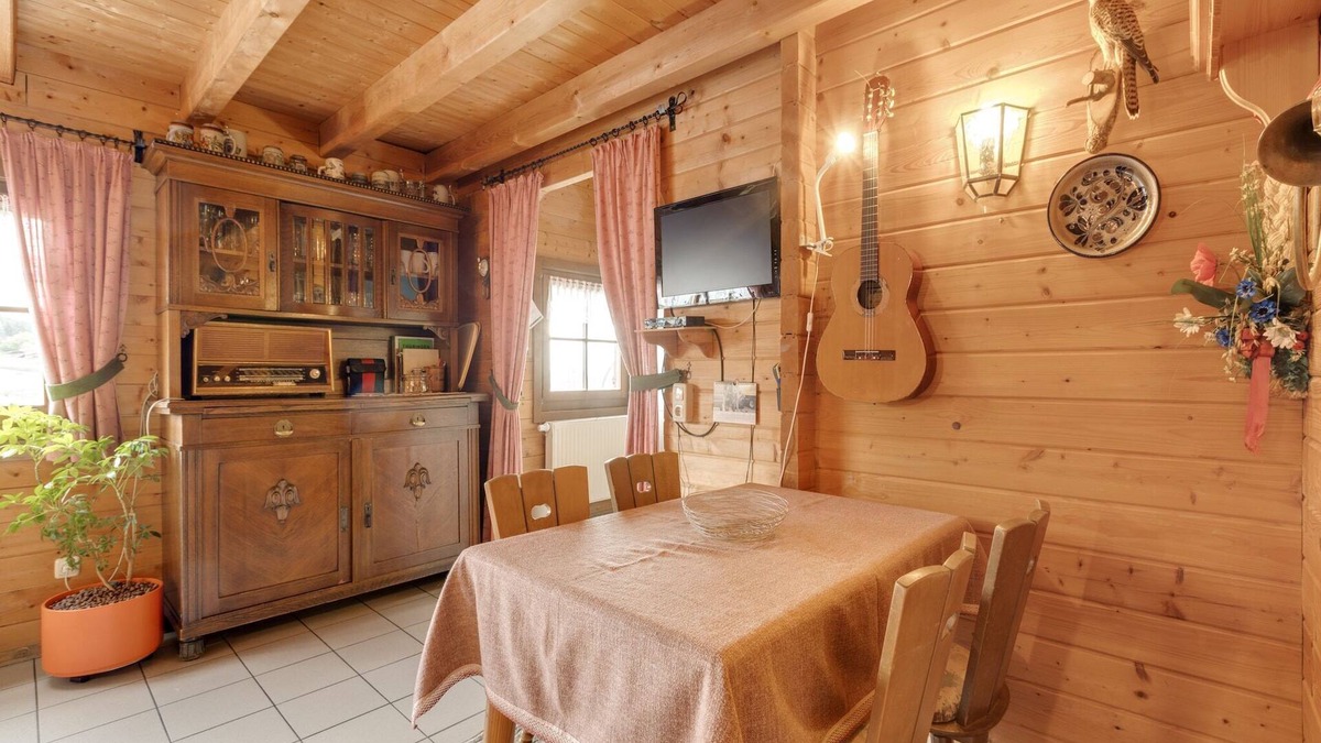 Waffenrod House | Holzferienhaus in Hinterrod mit Sauna