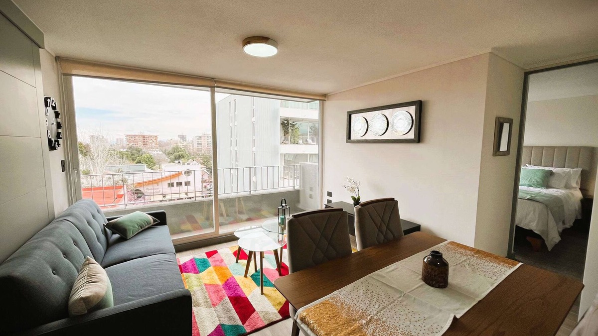 Providencia Apartment | HOM I Comodo Depto 2D2B 4PAX, Parking Providencia