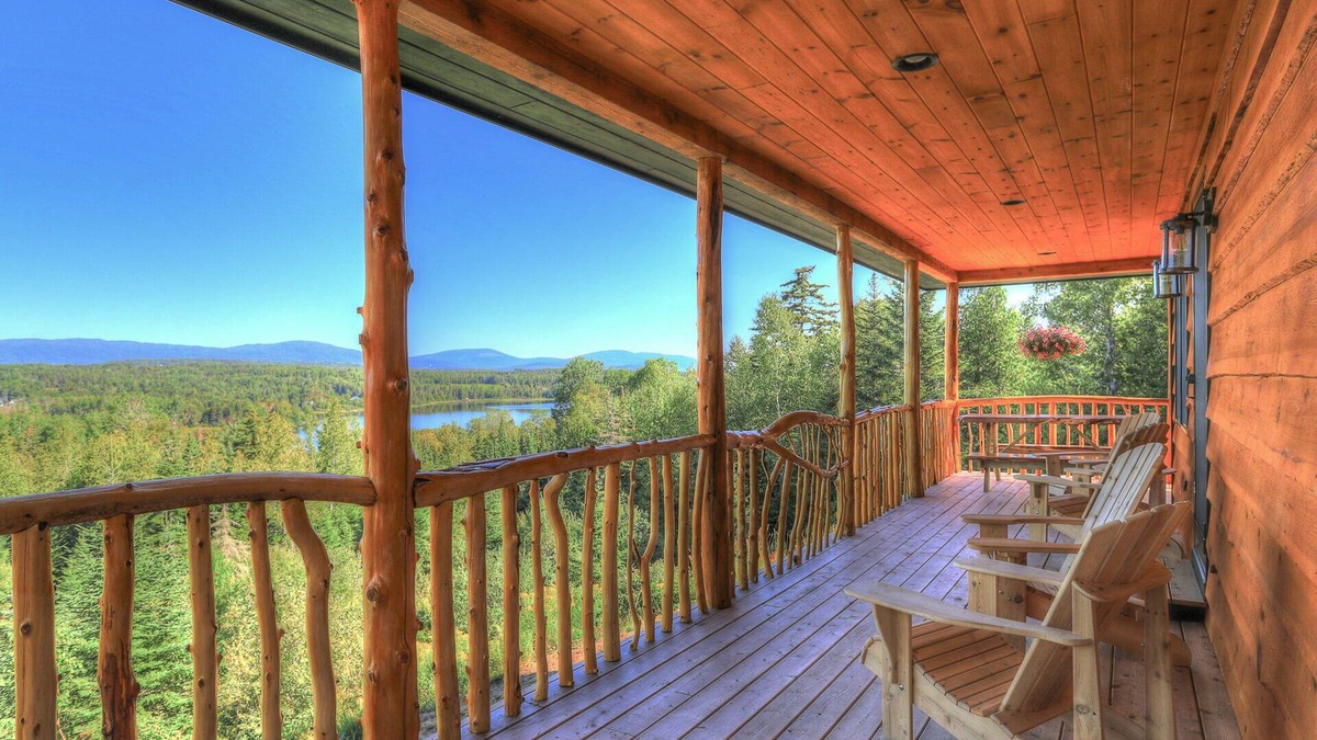 Rangeley House | Home Away From Home - New construction with great views of the village and Haley Pond