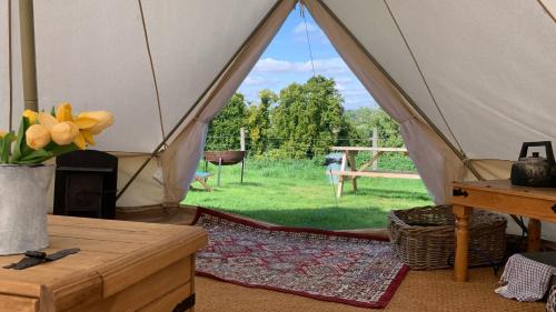 Lacey Green Other | Home Farm Radnage Glamping Bell Tent 2, with Log Burner and Fire Pit