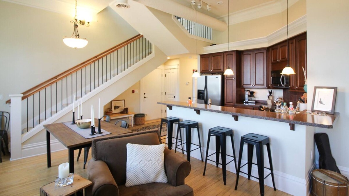 Bayfield Condo | Home Room at the Schoolhouse
