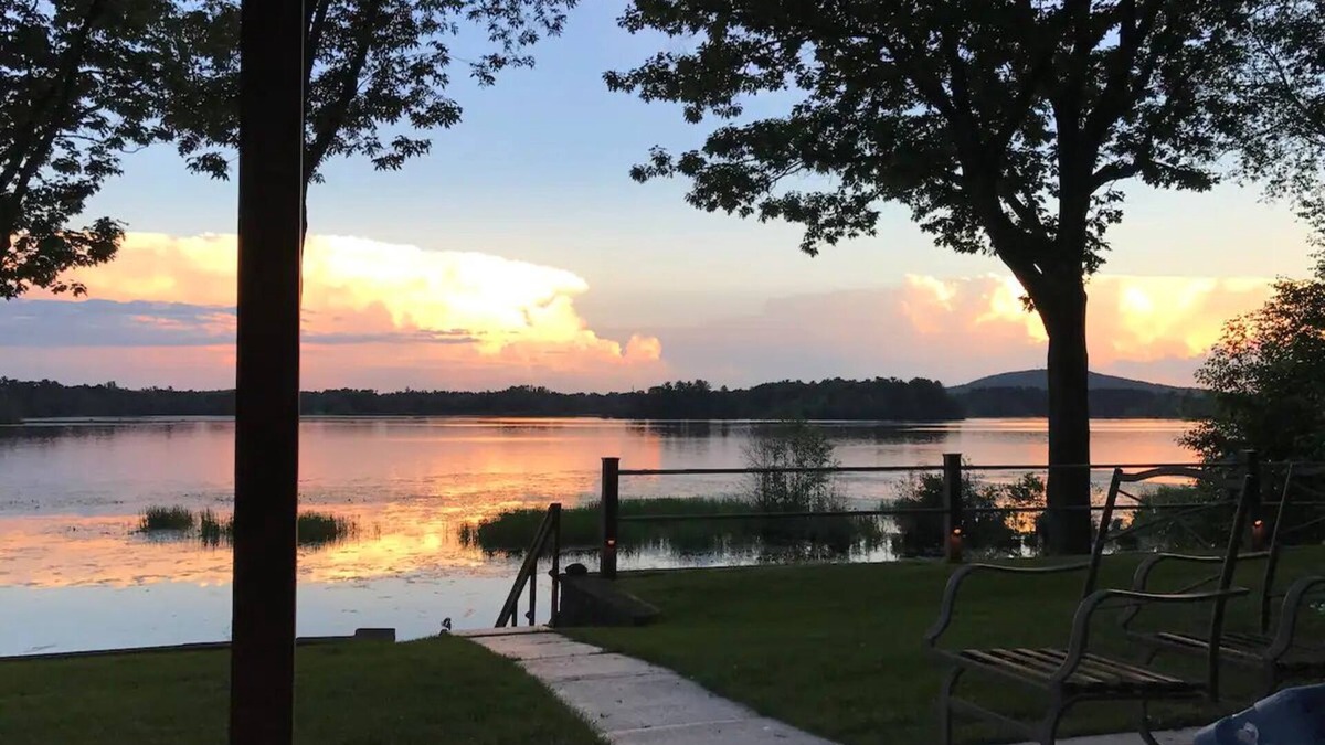 Wausau House | Home w/hot tub, game room, sauna on Lake Wausau near Granite Peak