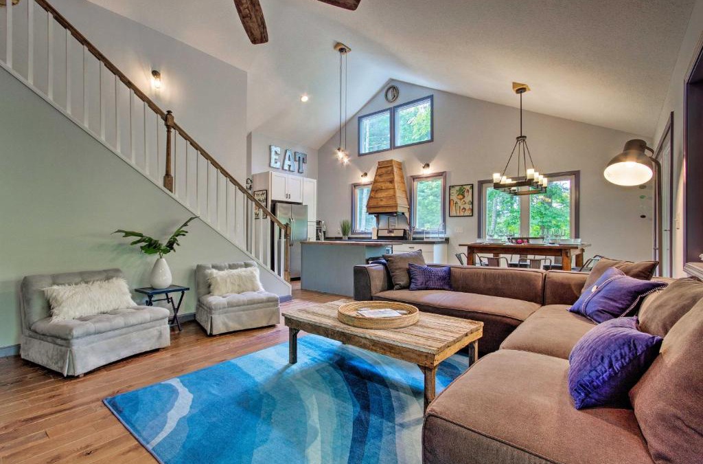 Fairview House | Home with Deck and Game Room - 8 Mi to Asheville