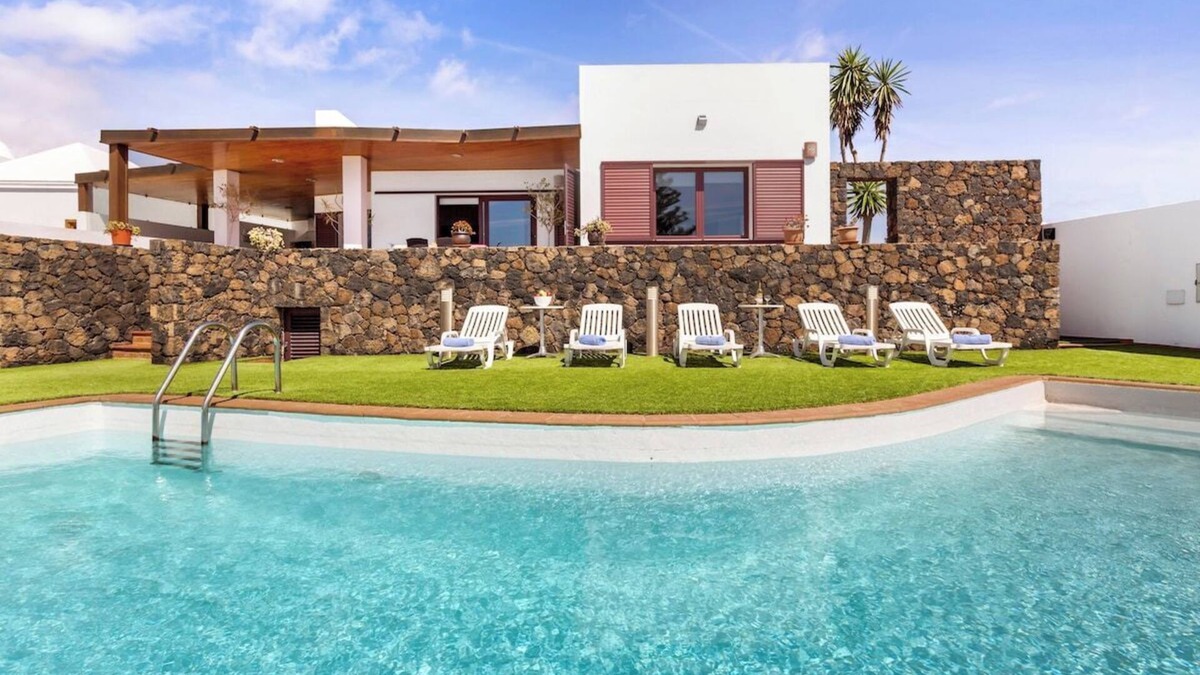 Playa del Cable Villa | Home2Book Luxury Villa Playa Honda, Private Pool
