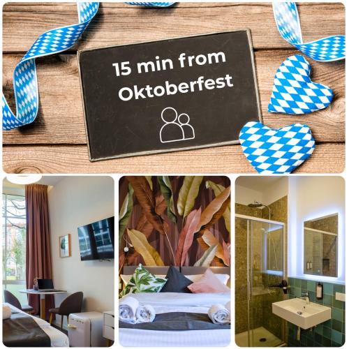 Sendlinger Feld Apartment | HOMELY STAY Studio 8 - Relaxed Self-Check-In room in Munich - 15 min from Oktoberfest