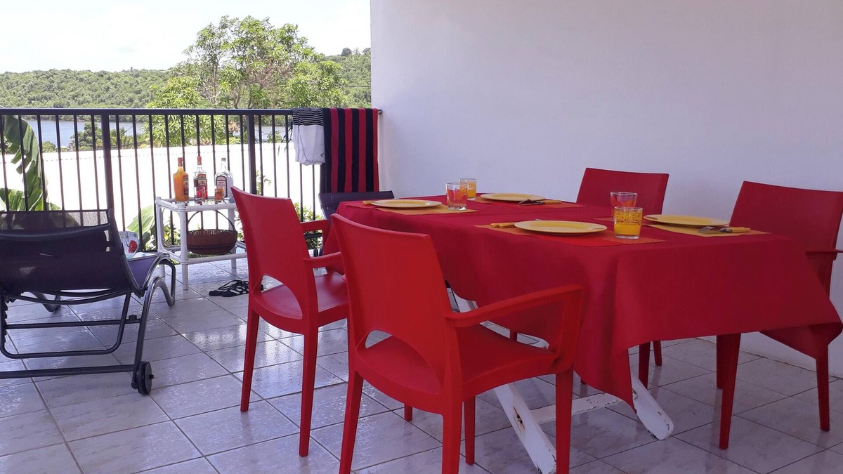 Le Vauclin Apartment | Homerez - Apartment with sea view, Le Vauclin