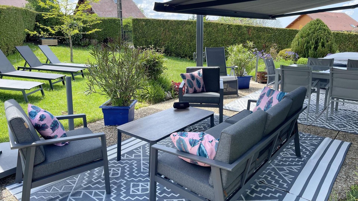 Plaimbois-du-Miroir Apartment | Homerez - Appartement for 4 ppl. with garden and terrace at Plaimbois-du-Miroir