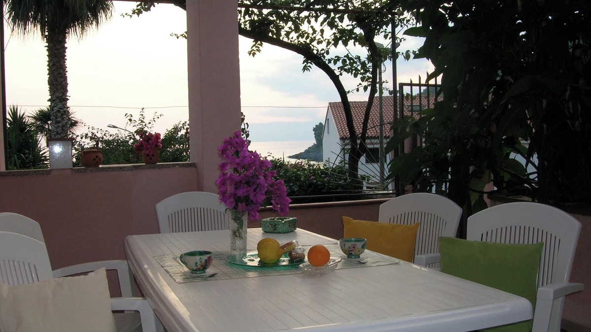 Fiumicello Santa Venere Apartment | Homerez - Apt. Maratea with sea view