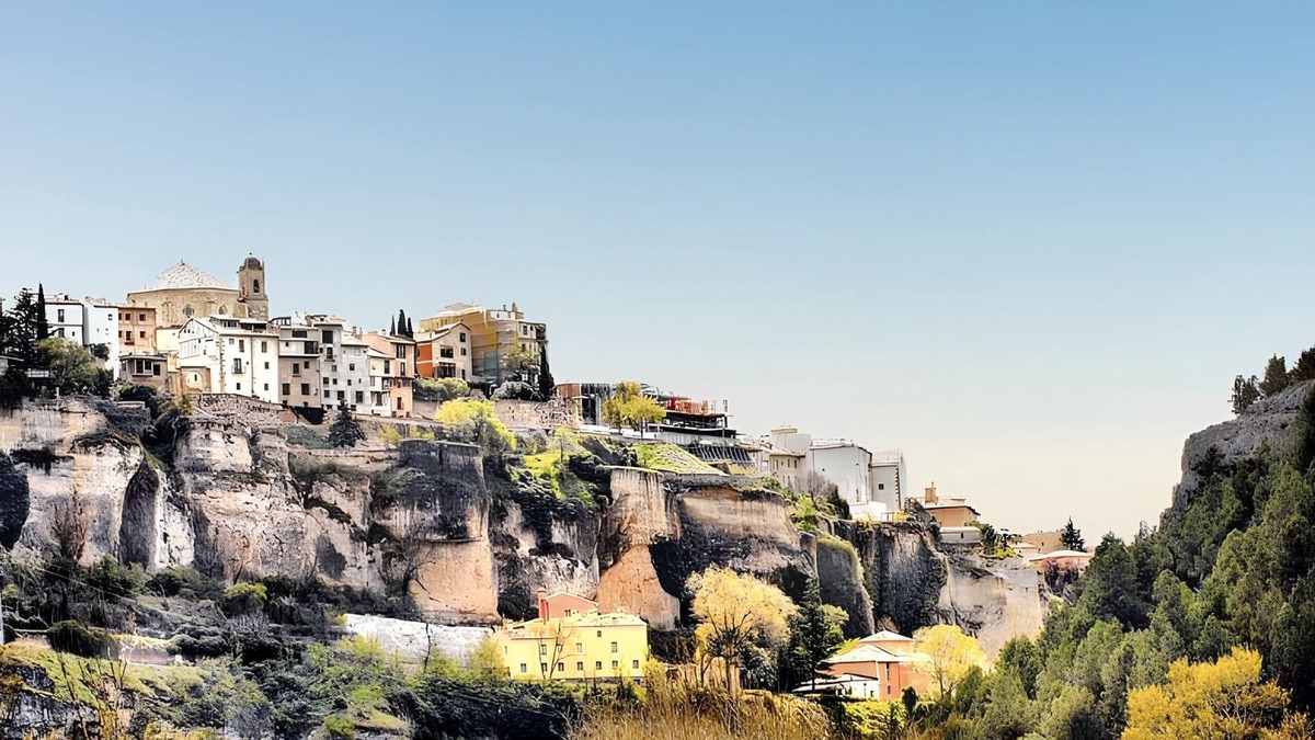 Old Town House | Homerez - Charming House in Cuenca - City View