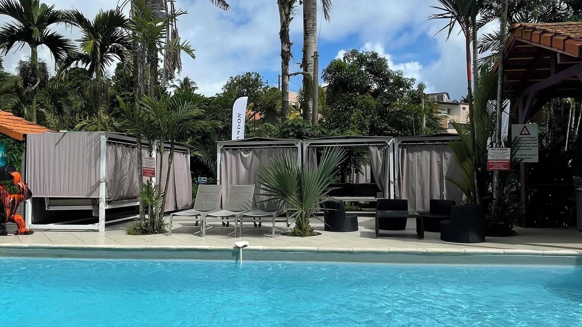 Fontaine de Moutte House | Homerez - House Fort-de-France with pool