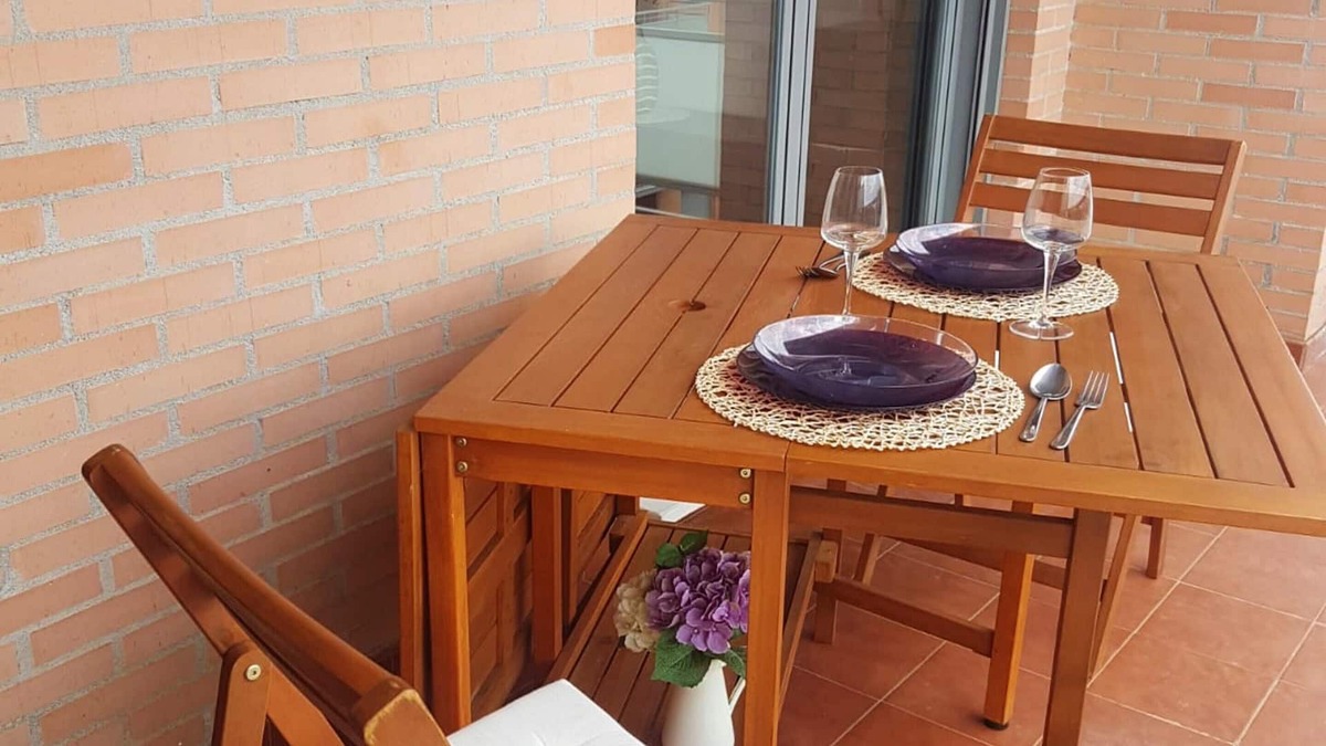 Ciruena Apartment | Homerez - Nice apartement for 4 ppl. with shared pool and terrace at Cirueña