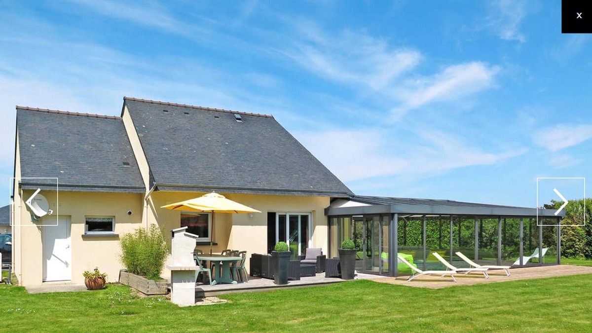 Kersaint-Plabennec Villa | Homerez - Spacious villa 10 km away from the beach for 6 ppl. with swimming-pool