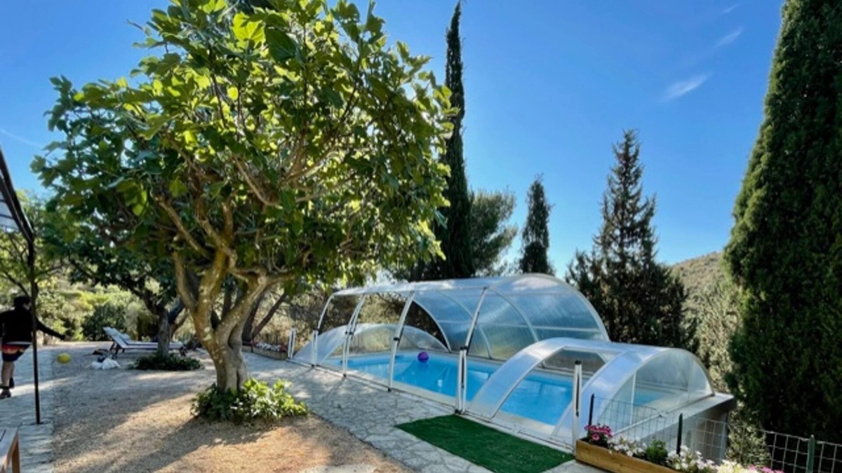 Castelnou Villa | Homerez - Villa for 6 ppl. with swimming-pool, garden and terrace at Castelnou