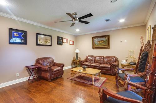 Greenwood House | Homey Greenwood Getaway with Patio and Backyard