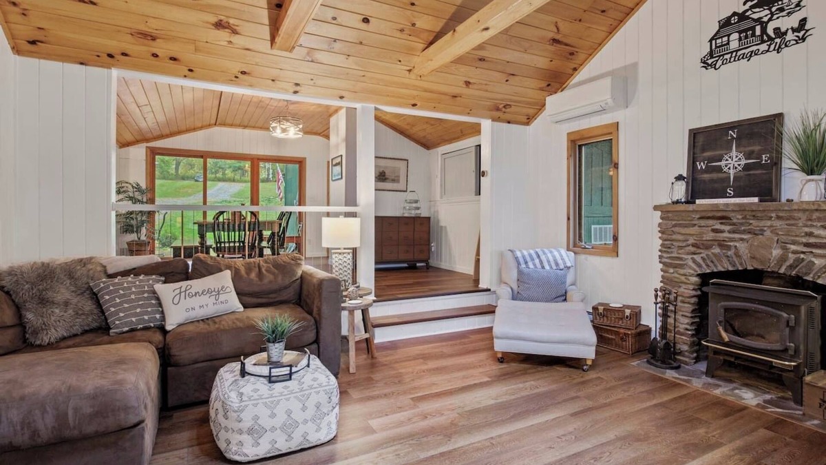 Honeoye Cottage | Honeoye Cottage | 50' Lakefront | Dock | FLX
