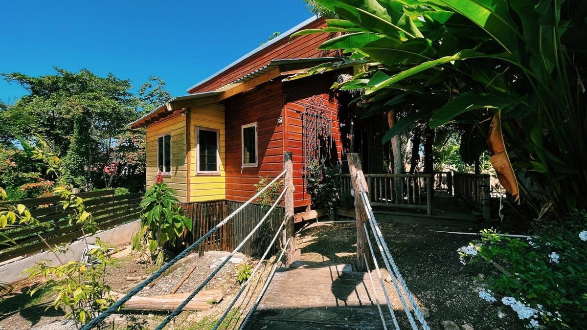 Ocho Rios Cabin | HoneyComb Cabin, two bedroom unique loft cabin, in a lush tranquil setting!