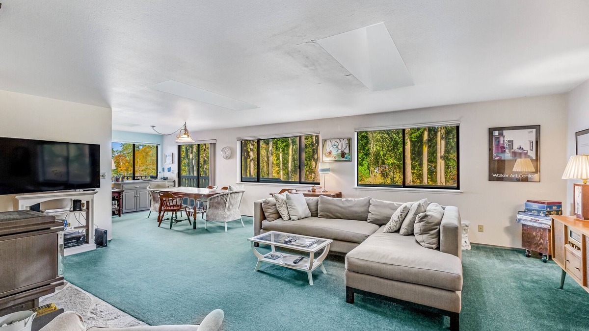 Hansville House | Hood Canal close to the beach with wraparound deck, pool table & fireplace